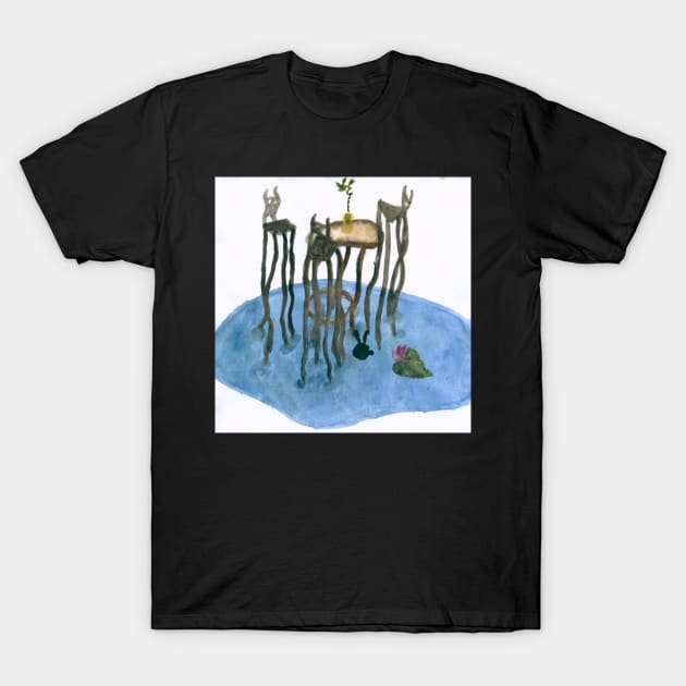 Zen Patio T-Shirt by anuvisculture